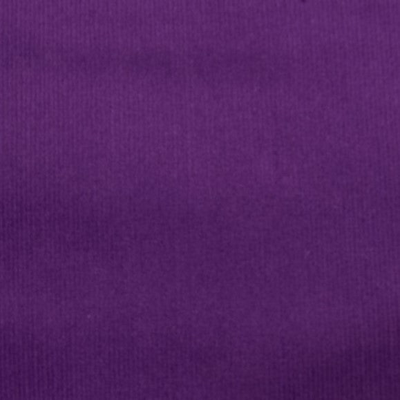 Plain Stretch Needlecord Fabric Purple Dressmaking Fabrics My
