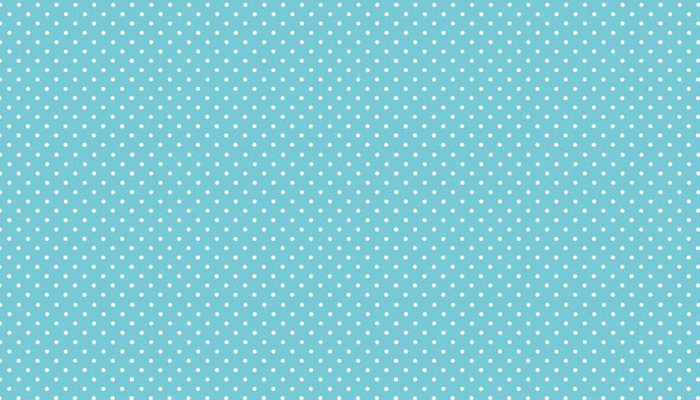 Spot On Sky -  Blue Polka Dot Fabric by Makower | 100% Cotton Fabric for Quilting