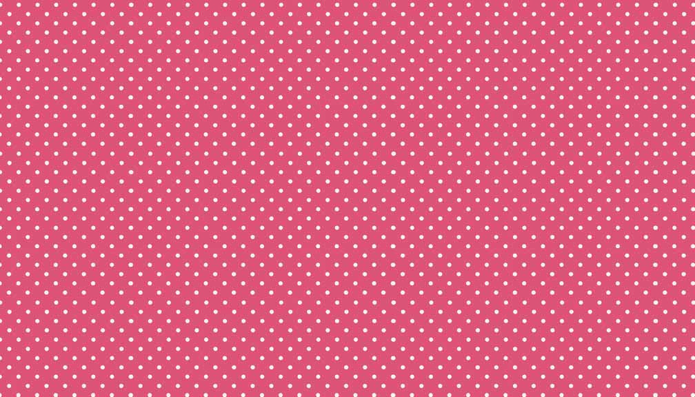Pink Polka Dot Fabric - 100% Cotton Fabric by Makower | Buy Quilting Fabrics Online