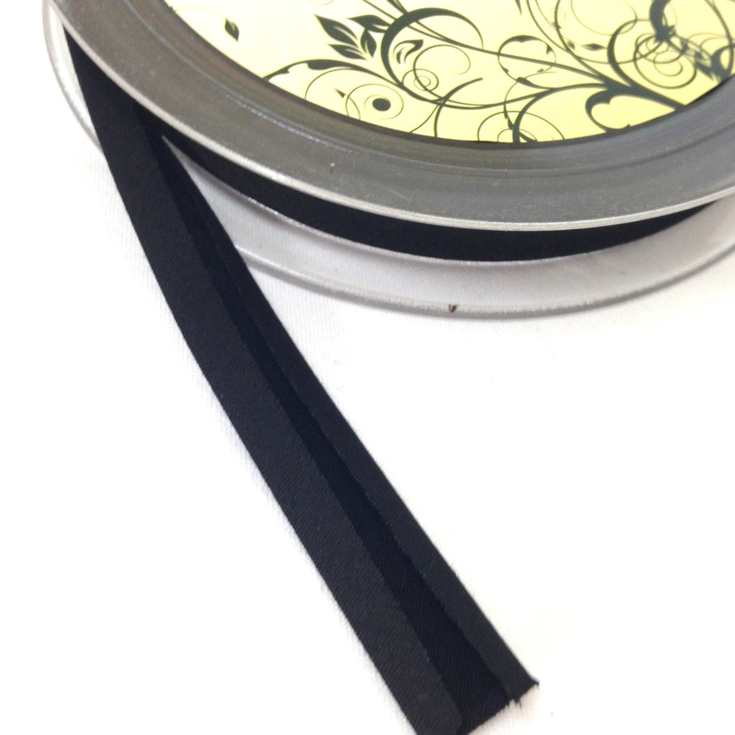 Black Bias Binding - Slim Bias Binding | Sewing Bias Binding