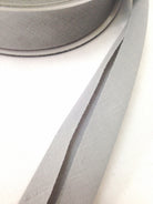 Grey Bias Binding - Single Fold Bias Binding | Sewing Bias Binding