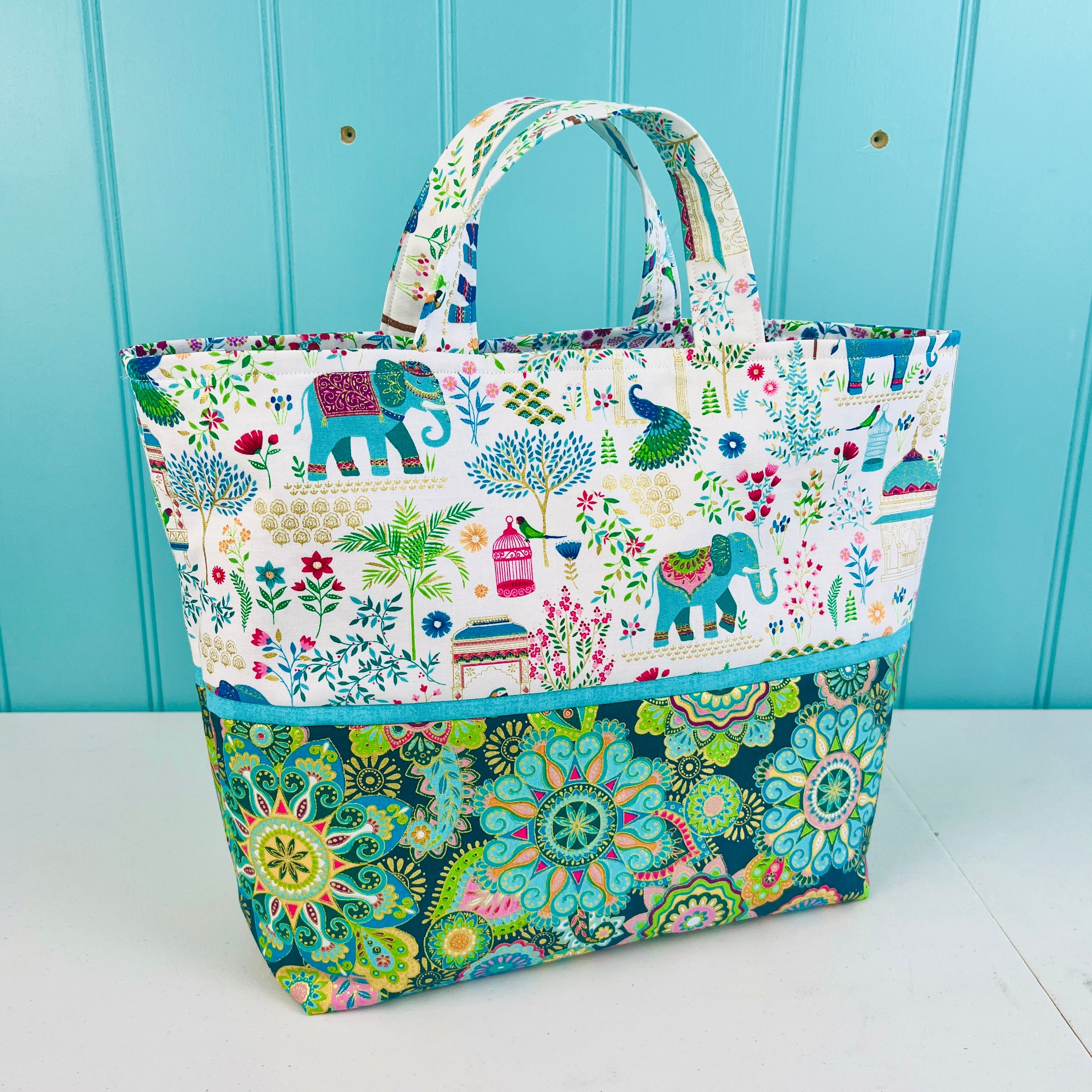 Boxed Tote Bag - PDF pattern | Downloadable Sewing Patterns – My Sewing Box