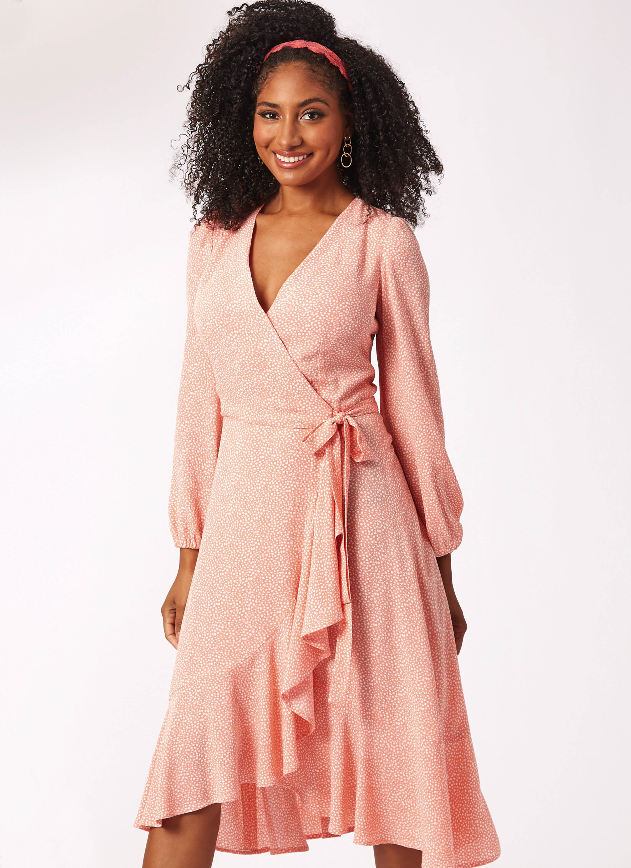 New look wrap dress hotsell