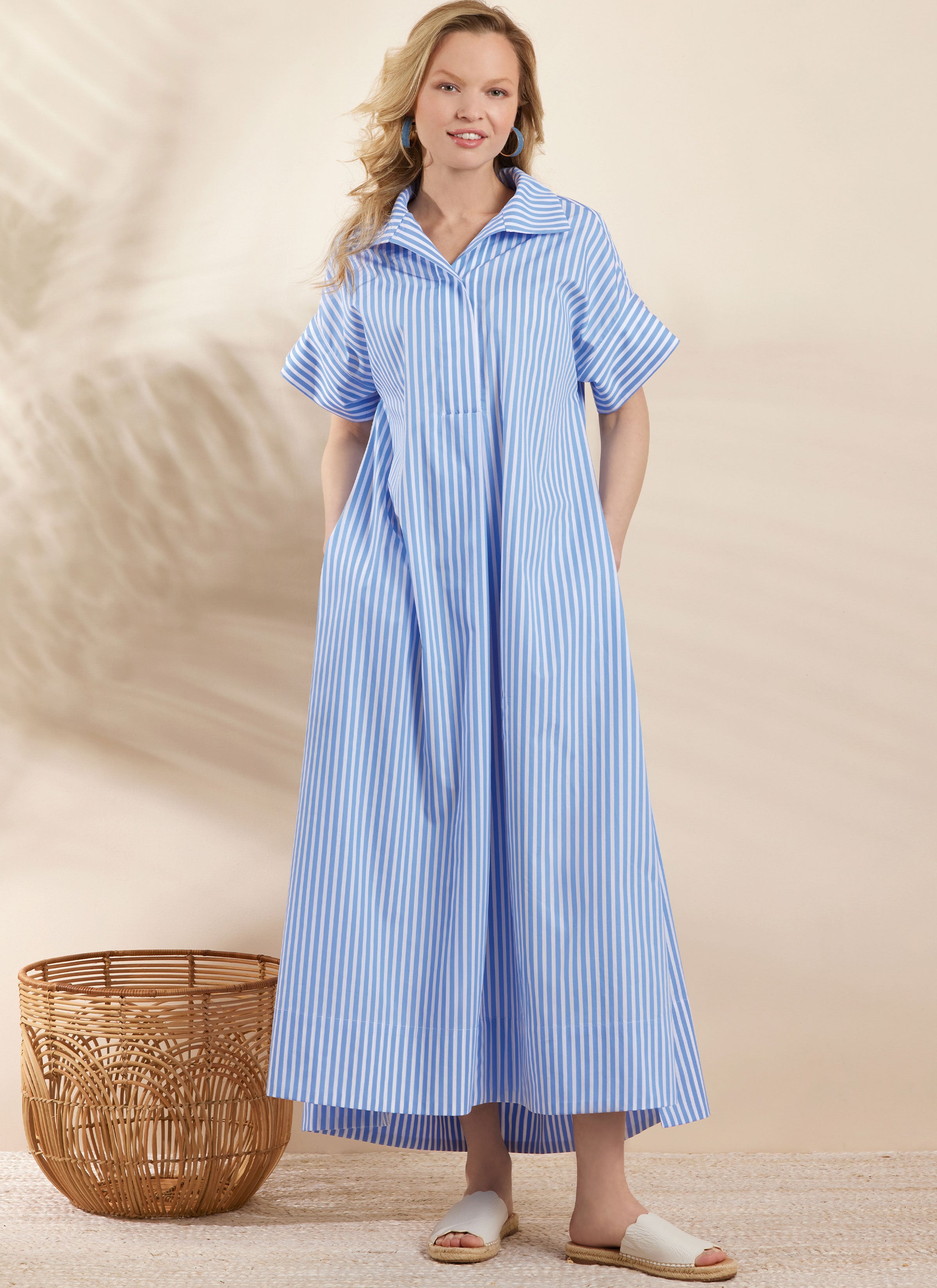Simplicity Sewing Pattern S3130 - Misses' Collared Dress in Three Leng My Sewing Box Simplicity Sewing Pattern S3130 - Misses' Collared Dress in Three Leng My Sewing Box
