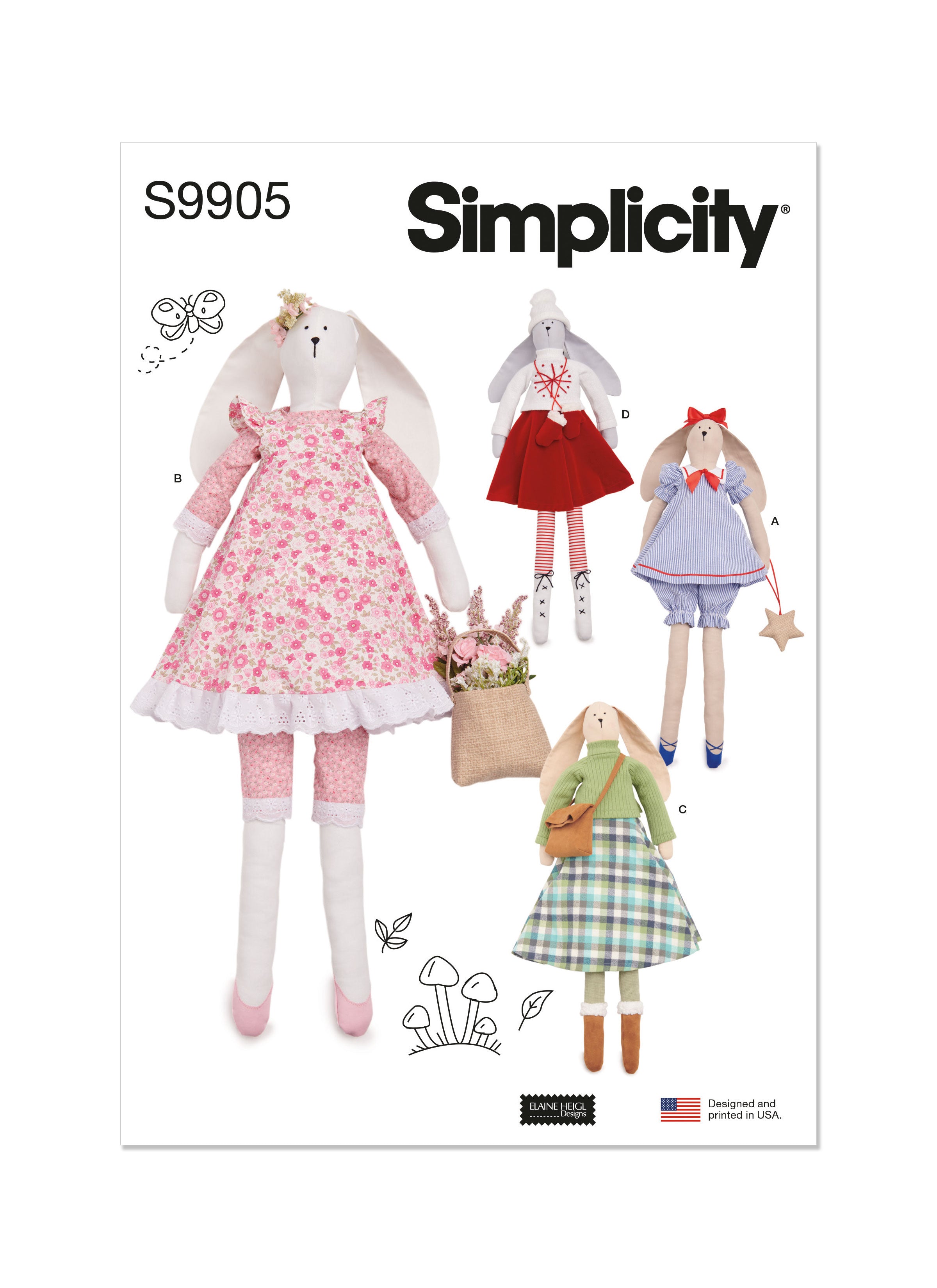 Simplicity bunny pattern on sale