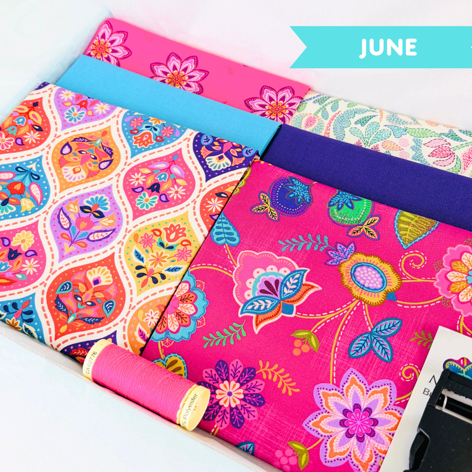 Monthly Fat Quarter Subscription Box