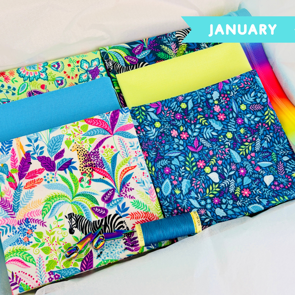 Monthly Fat Quarter Subscription Box