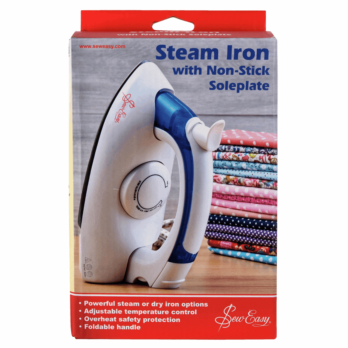 Sew Easy Foldable Mini Steam Iron Sewing Tools and Accessories