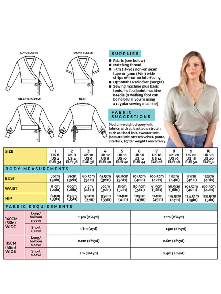 Tilly & The Buttons Sewing Pattern - Pearl Cardigan | Independent ...