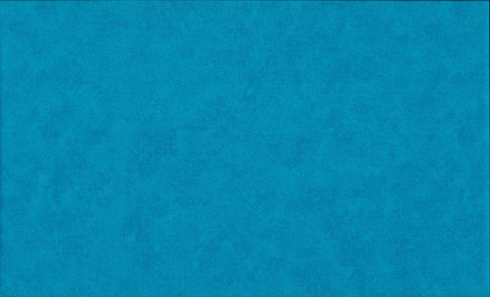 Makower Spraytime - Turquoise Fabric | 100% Cotton Quilting Fabric