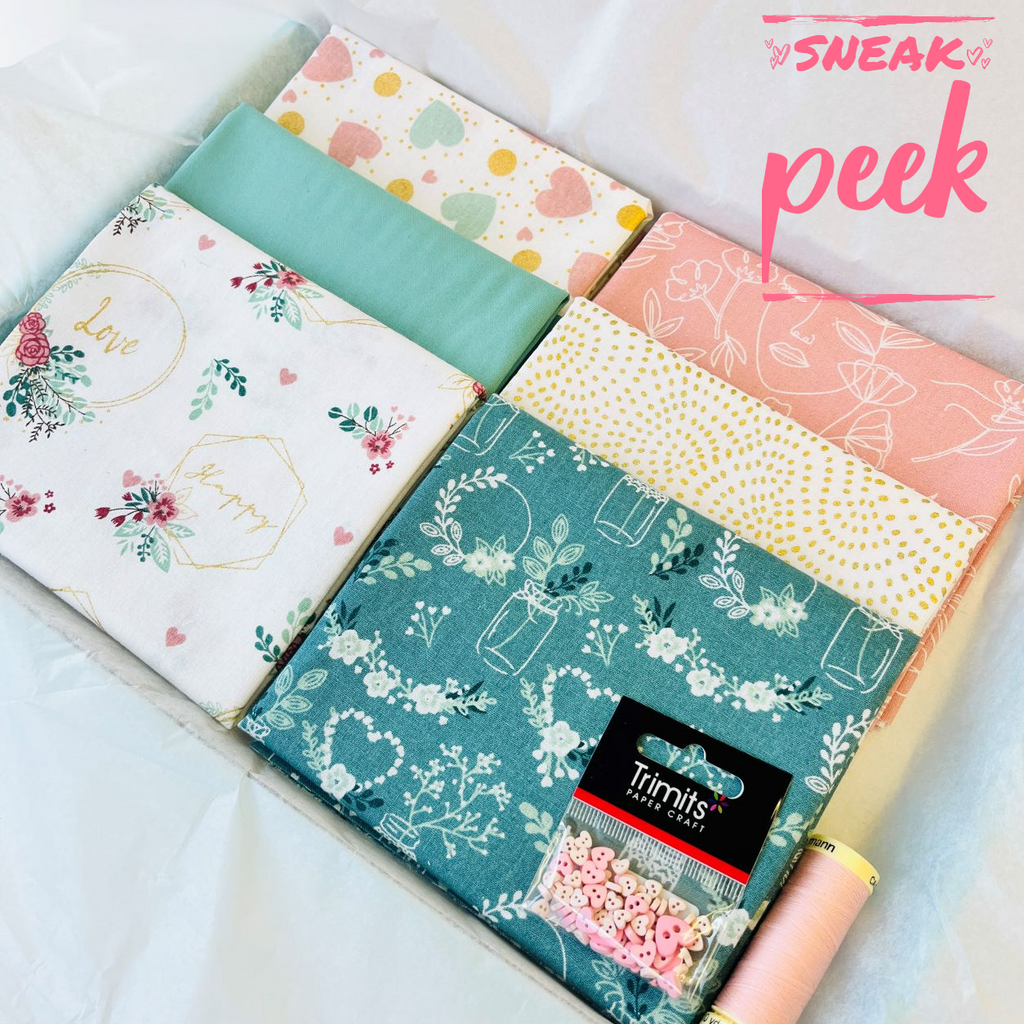Deluxe Monthly Fabric Subscription Box Sewing Subscription My