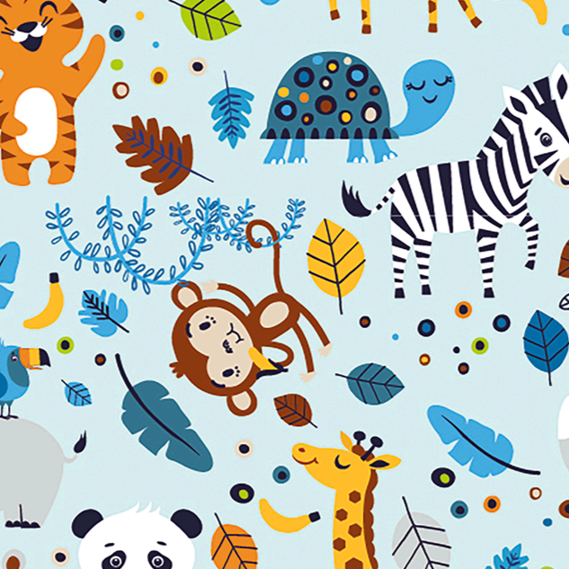 Kids jersey knit fabric sales