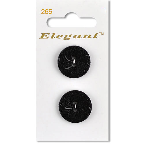 Black decorative buttons discount