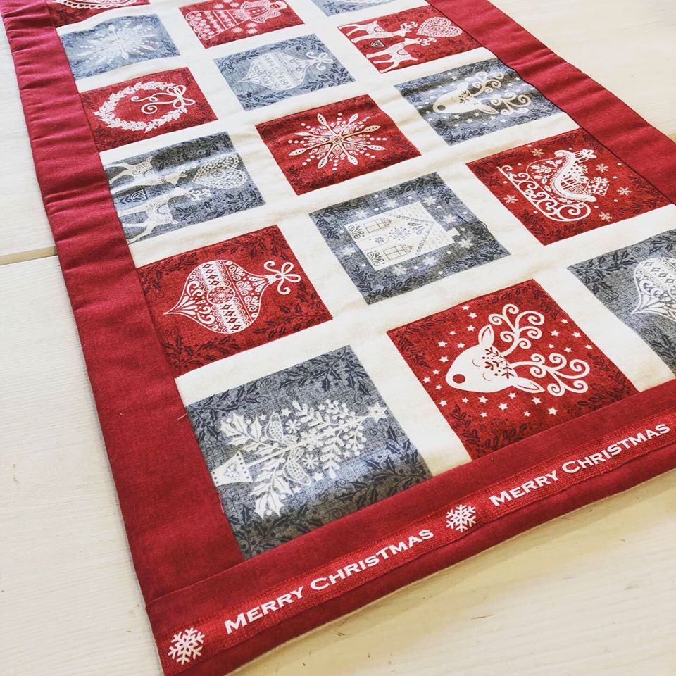 Simple Scandi Christmas Table Runner | Downloadable Sewing Patterns ...