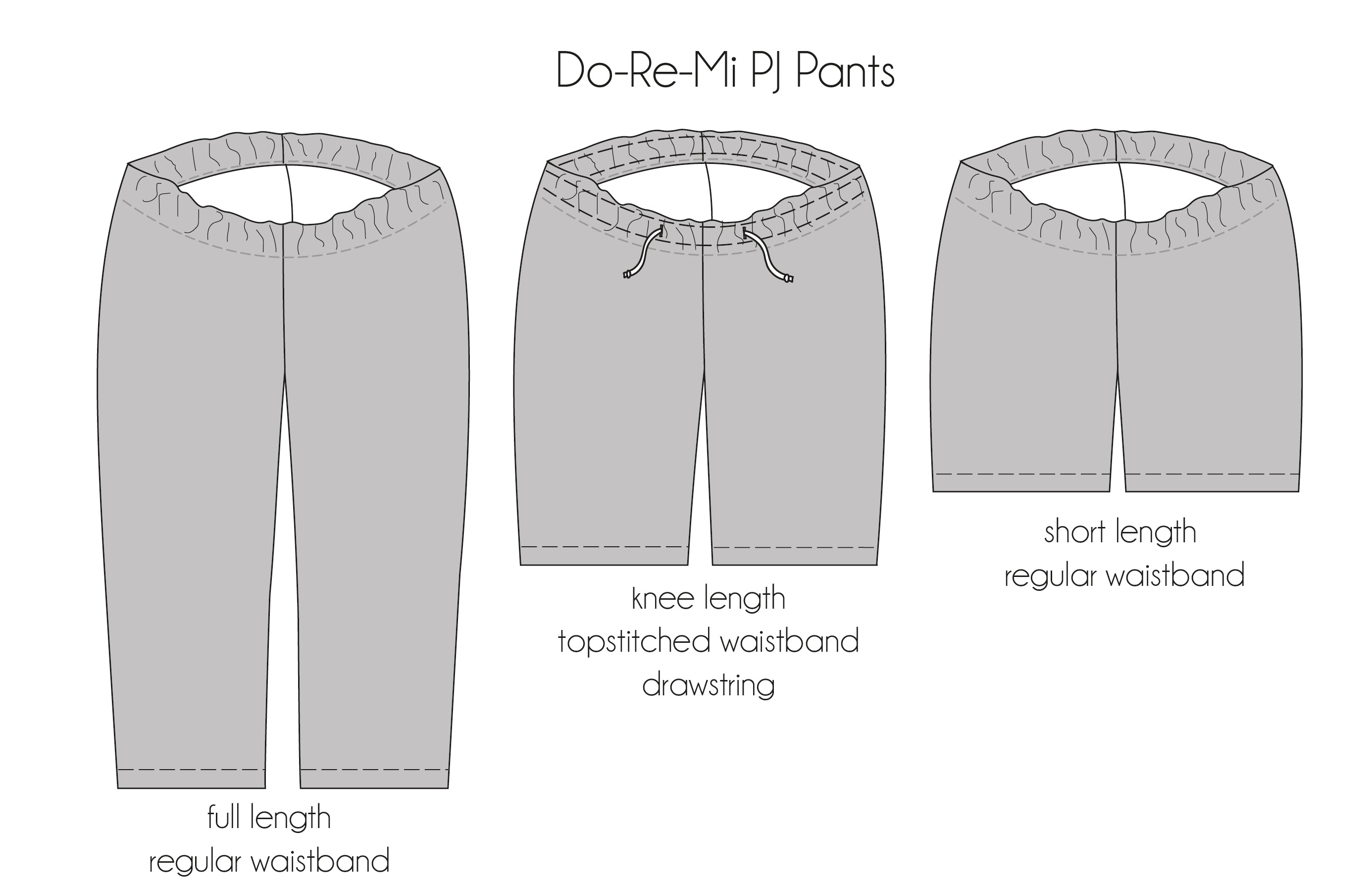 Pajama pants pattern pdf best sale