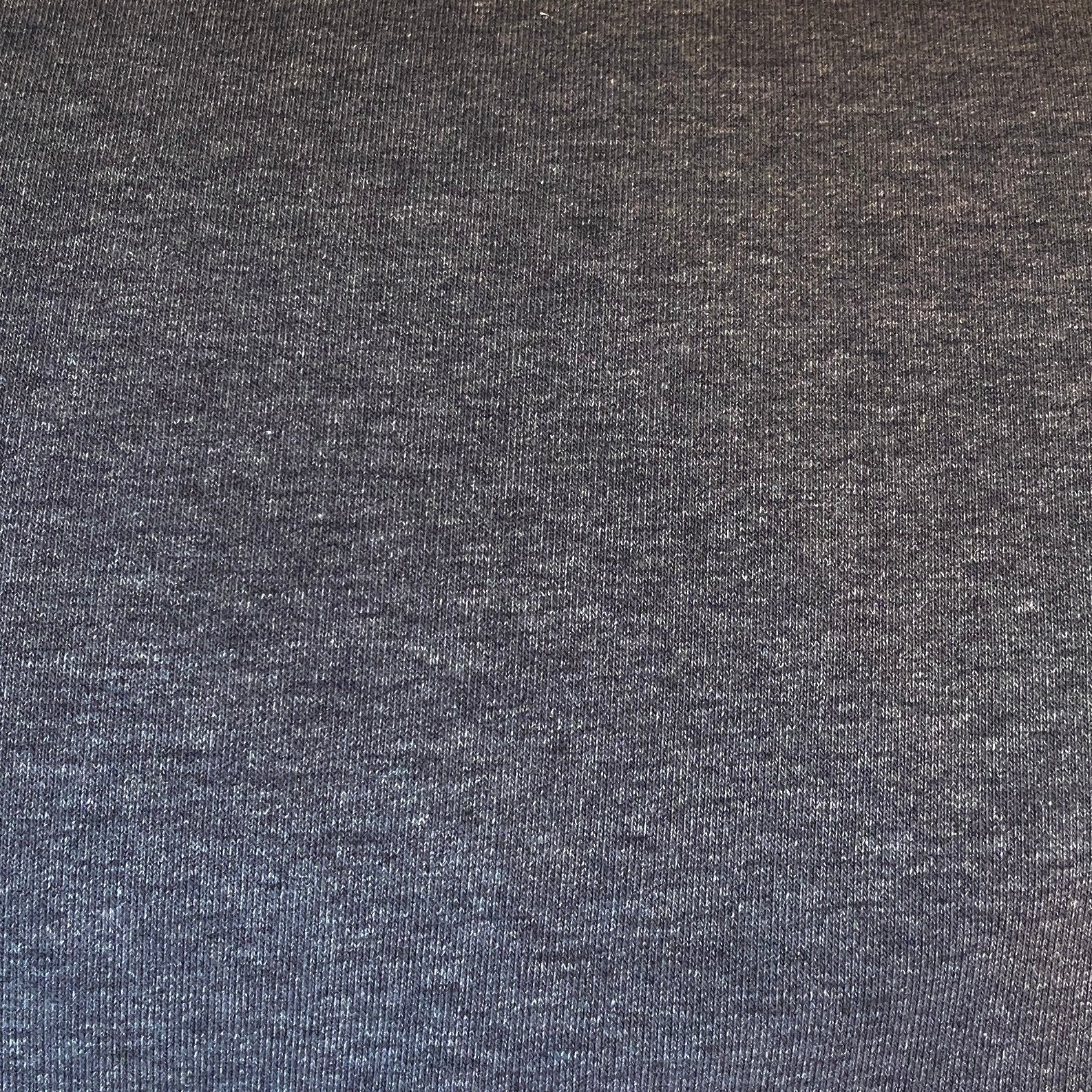 Dark Grey Melange Sweatshirting Fabric