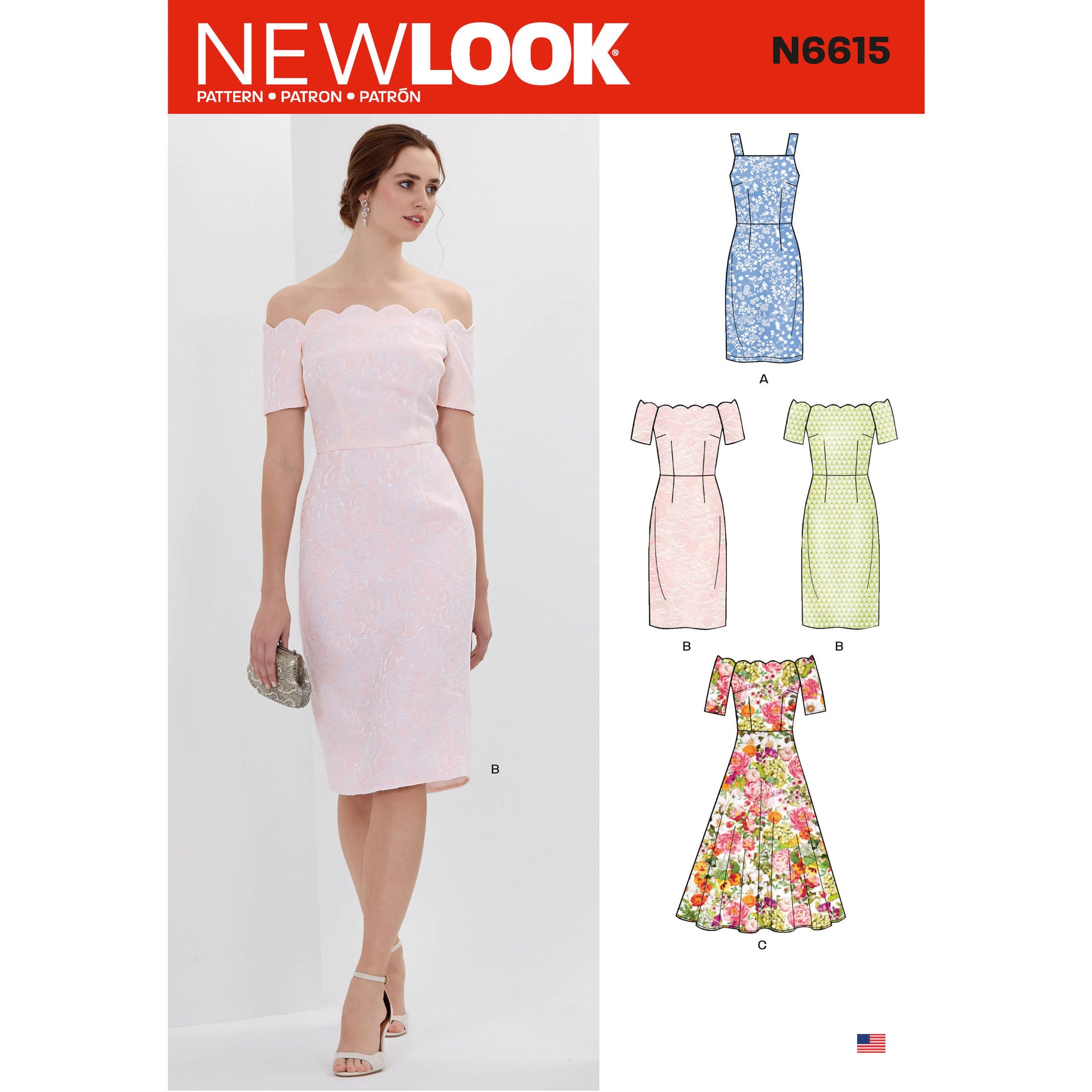 New Look Sewing Pattern N6615 - Misses' Dresses