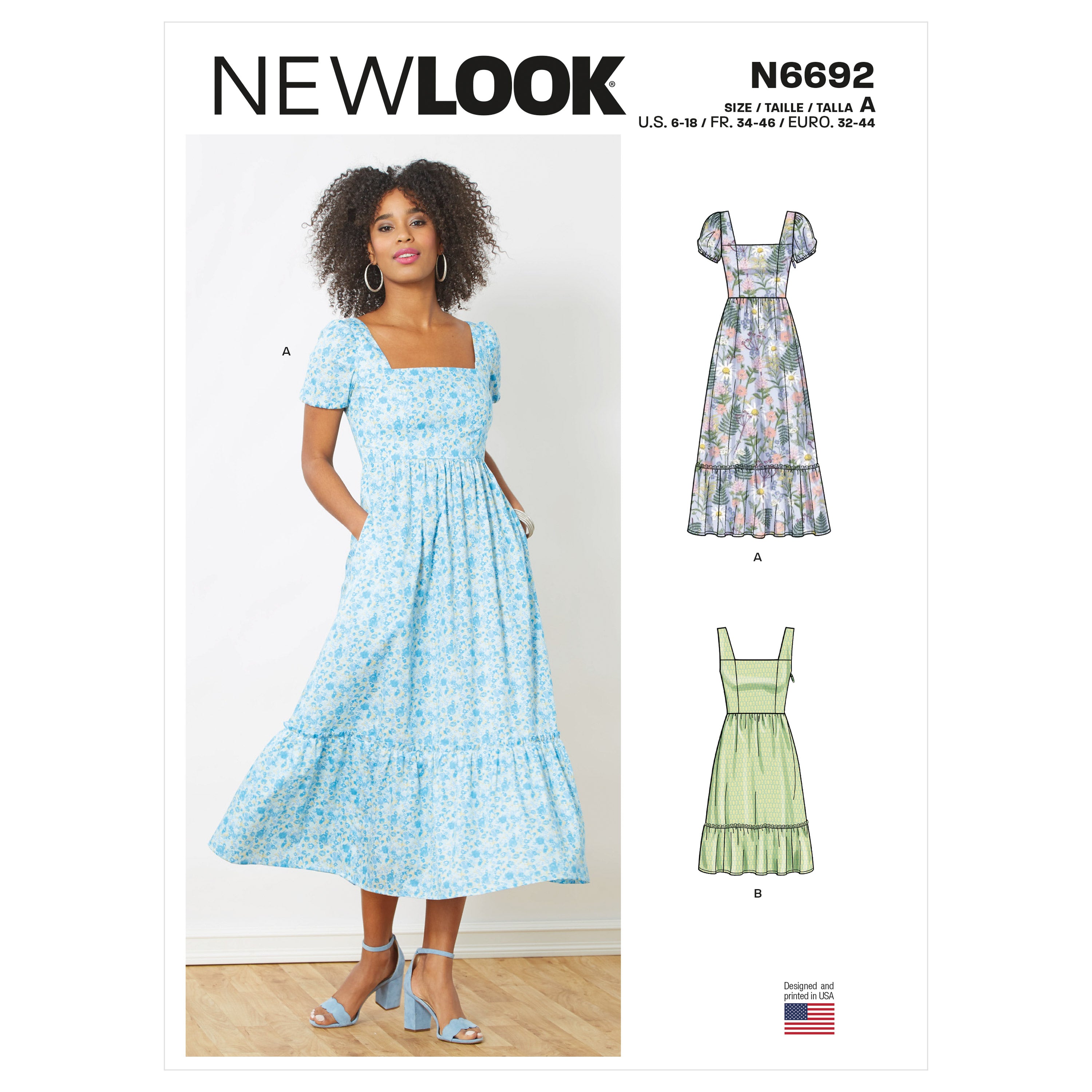 New Look Sewing Pattern 6299 N6299 Misses' Dress with Neckline & Sleev –  You've Got Me In Stitches