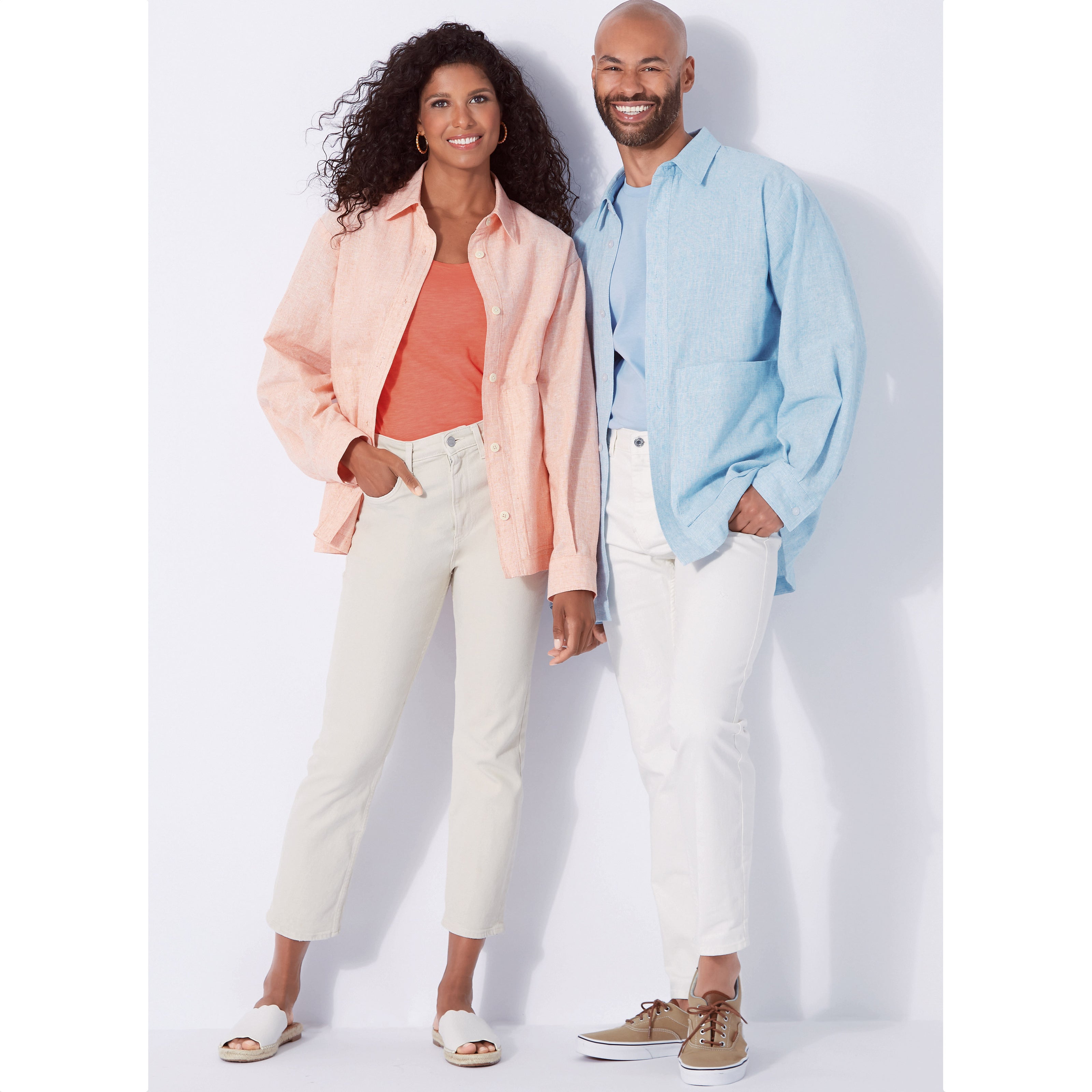 New Look Sewing Pattern 6724 - Unisex Shirt – My Sewing Box