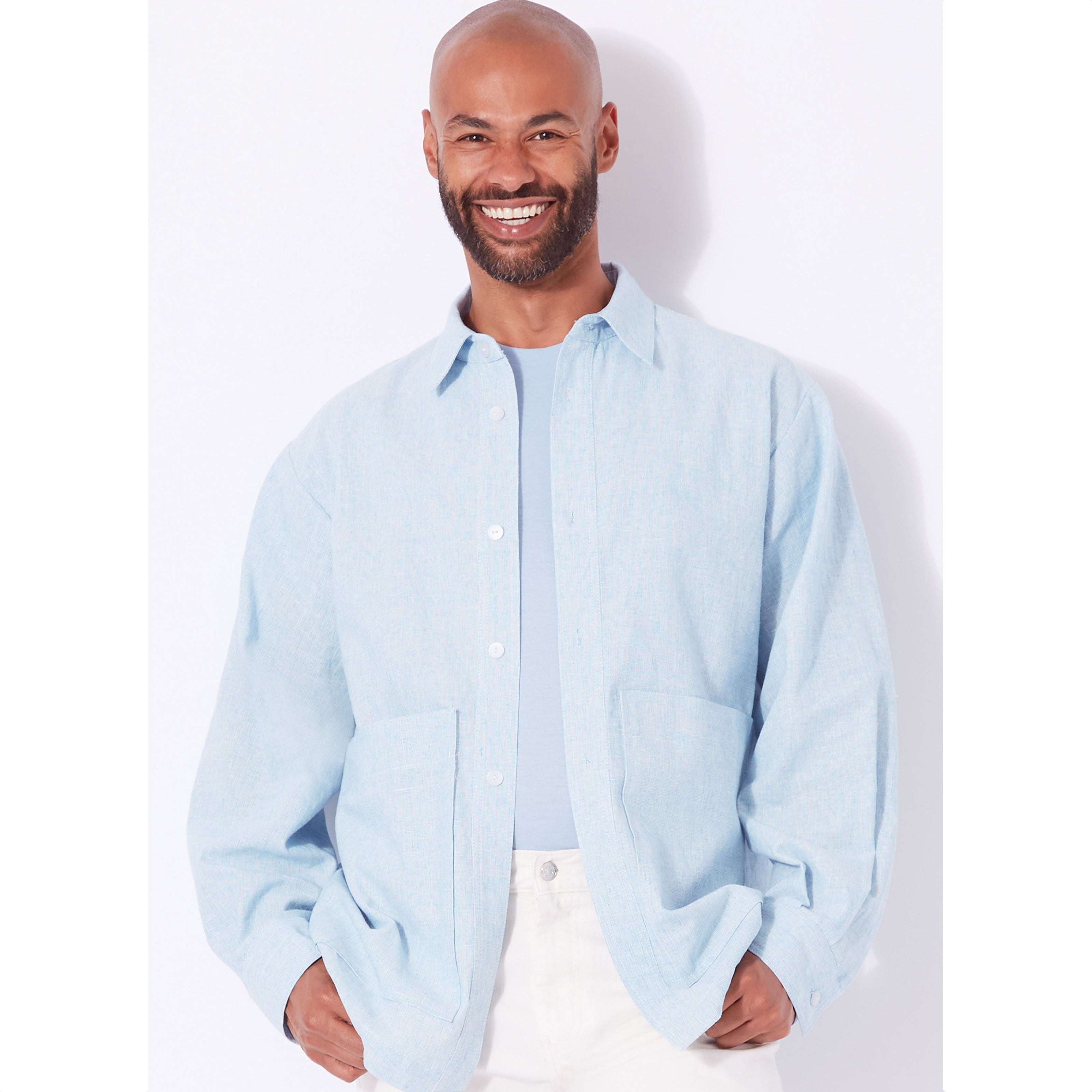 New Look Sewing Pattern 6724 - Unisex Shirt – My Sewing Box