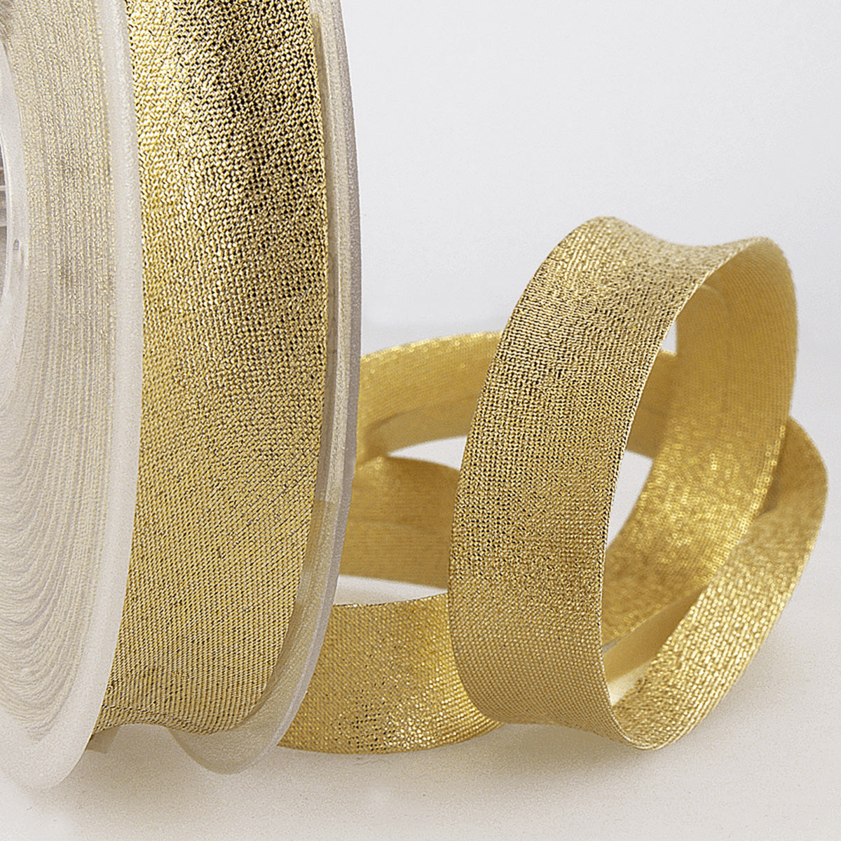 20mm Gold Metallic Bias Binding Tape