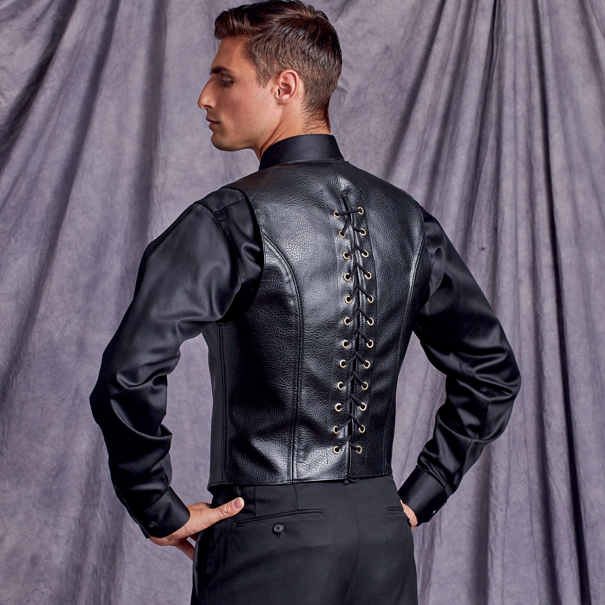 Simplicity Sewing Pattern S9087 - Men's Steampunk Corset Vests – My Sewing  Box