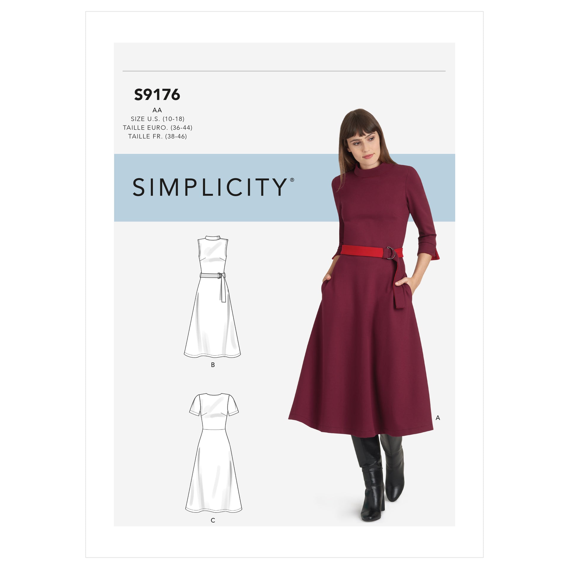 Simplicity Sewing Pattern S9176 - Misses' & Women's Dresses My Sewing Box Simplicity Sewing Pattern S9176 - Misses' & Women's Dresses My Sewing Box