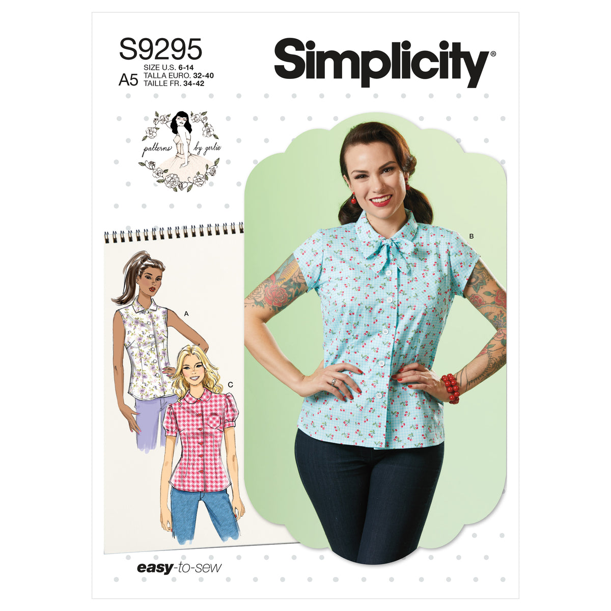 Simplicity Sewing Pattern S9295 - Misses' Top – My Sewing Box