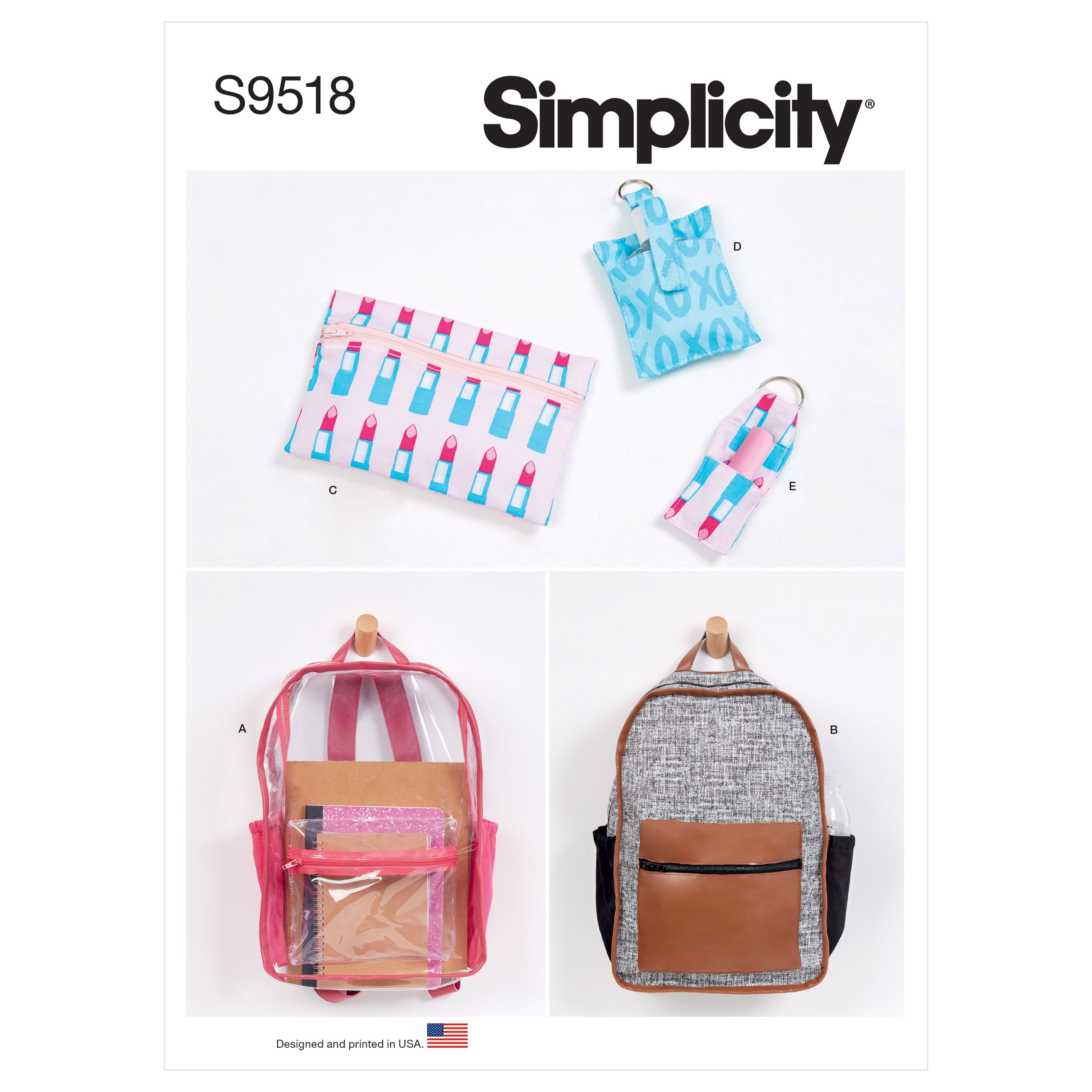 Simplicity patterns hotsell purse organizer