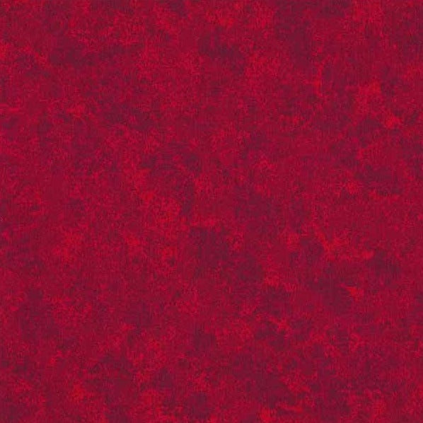 Cherry Red Spraytime Fabric - Makower Spraytime | Quilting Fabric Online