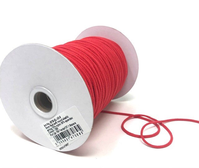 3mm Red Extra Soft Elastic Cord  Ribbons and Trims – My Sewing Box