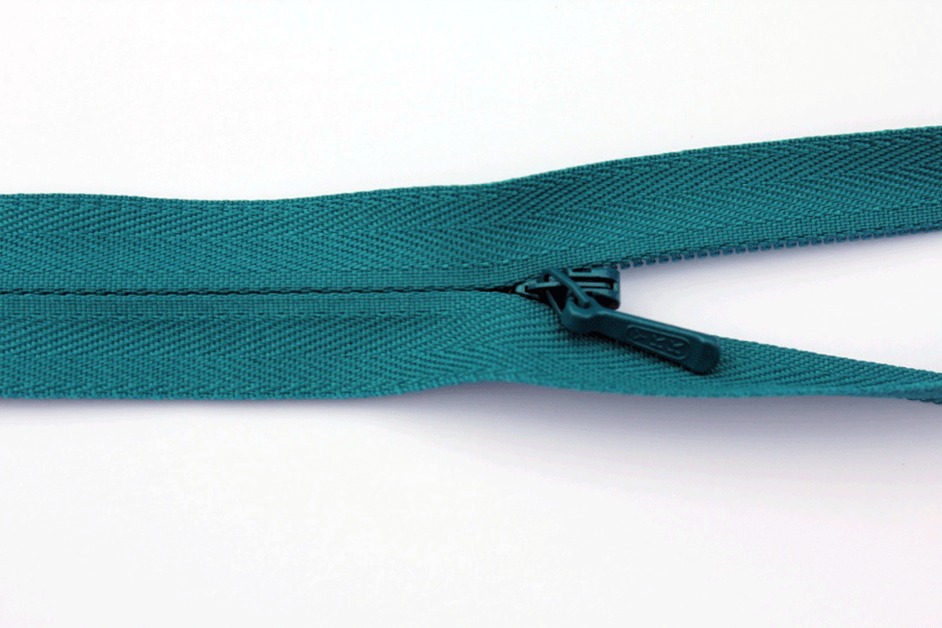 41cm/16 inch Concealed Zip - Kingfisher Blue | YKK Zips – My Sewing Box
