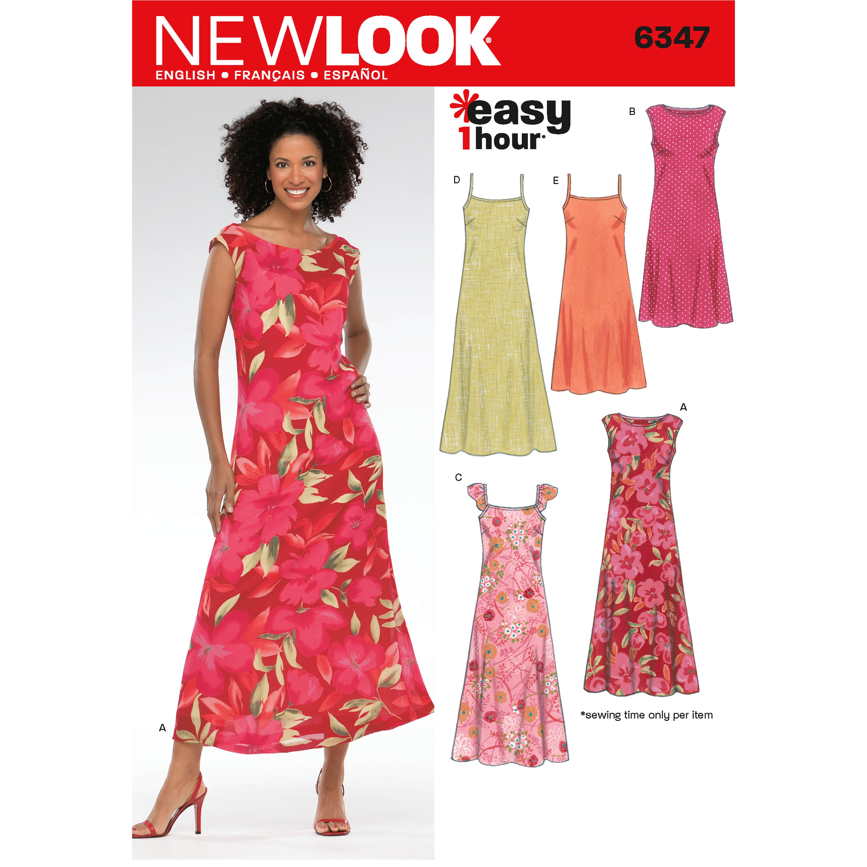 New Look Sewing Pattern 6347 Misses Dresses Sewing Patterns My Sewing Box