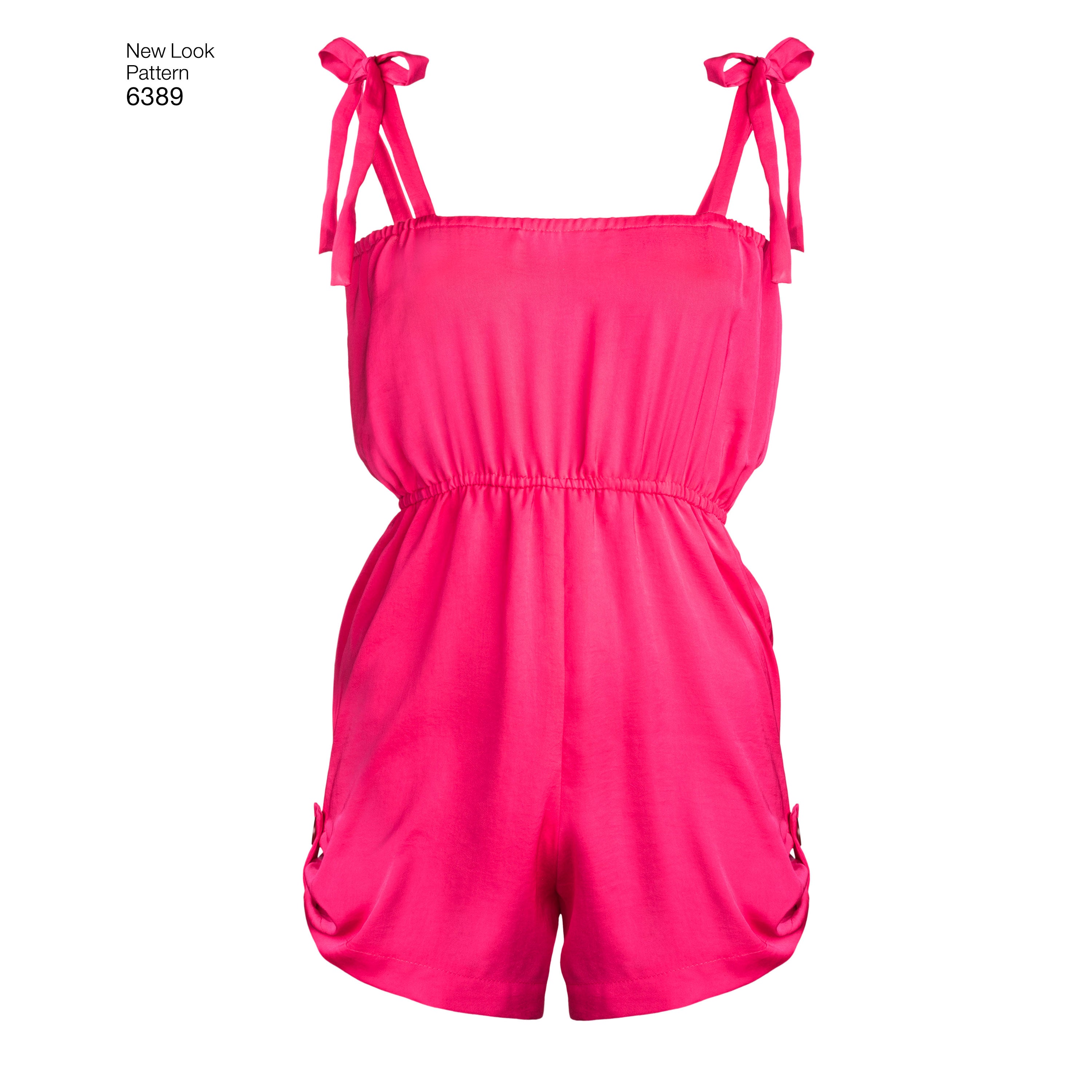 New Look Sewing Pattern 6389 - Girls' Easy Jumpsuit, Romper and Dresse ...
