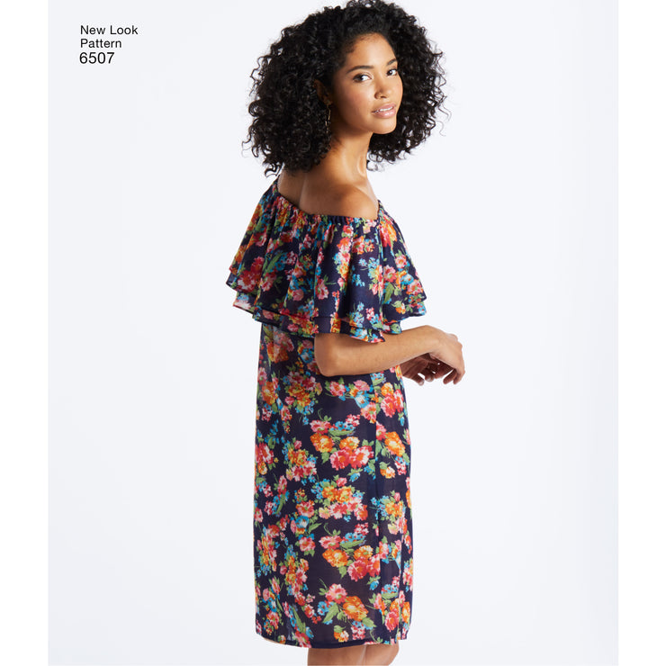 New Look Sewing Pattern 6507 - Women’s Dresses and Top – My Sewing Box
