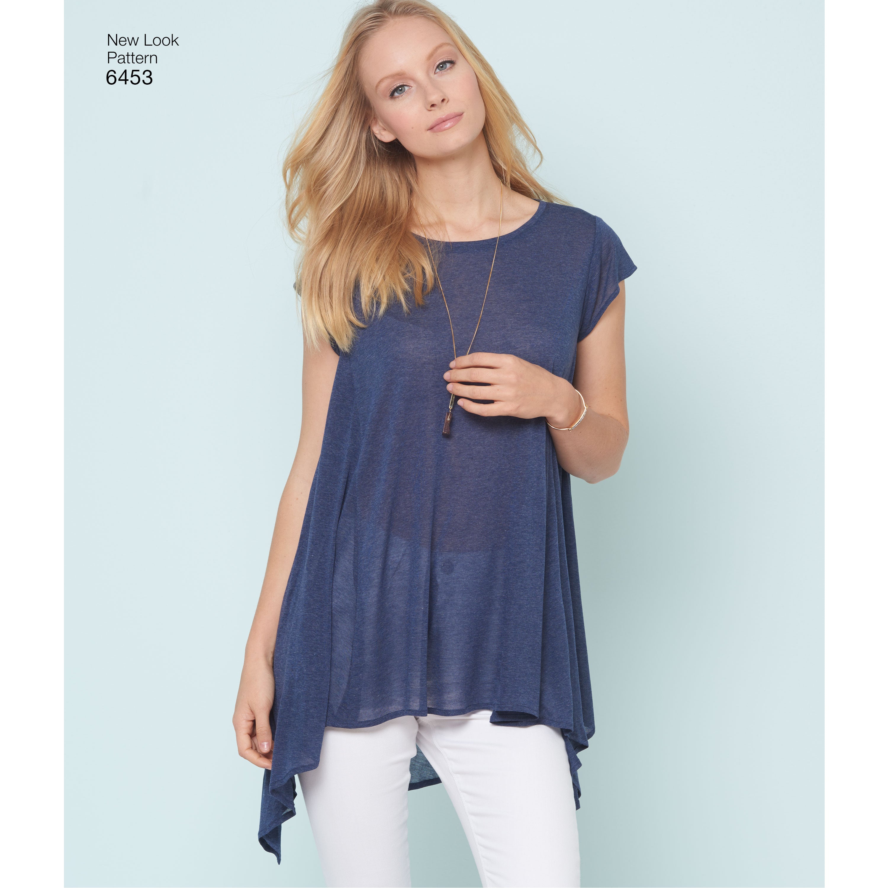 New Look Sewing Pattern 6453 - Misses' Easy Knit Tops – My Sewing Box