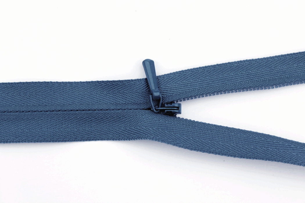 22 Inch Zip 56cm/22 inch Concealed Zip - Denim Blue 557 | Zips – My Sewing Box