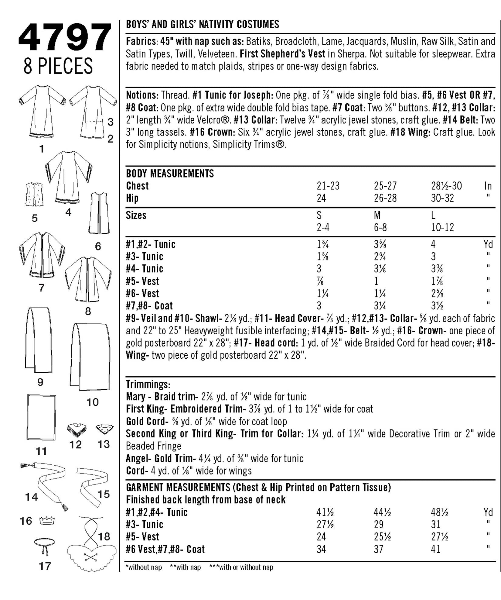 Simplicity 4797 - Boy & Girl Costumes | Sewing Patterns – My Sewing Box simplicity-4797-boy-girl-costumes-sewing-patterns-my-sewing-box