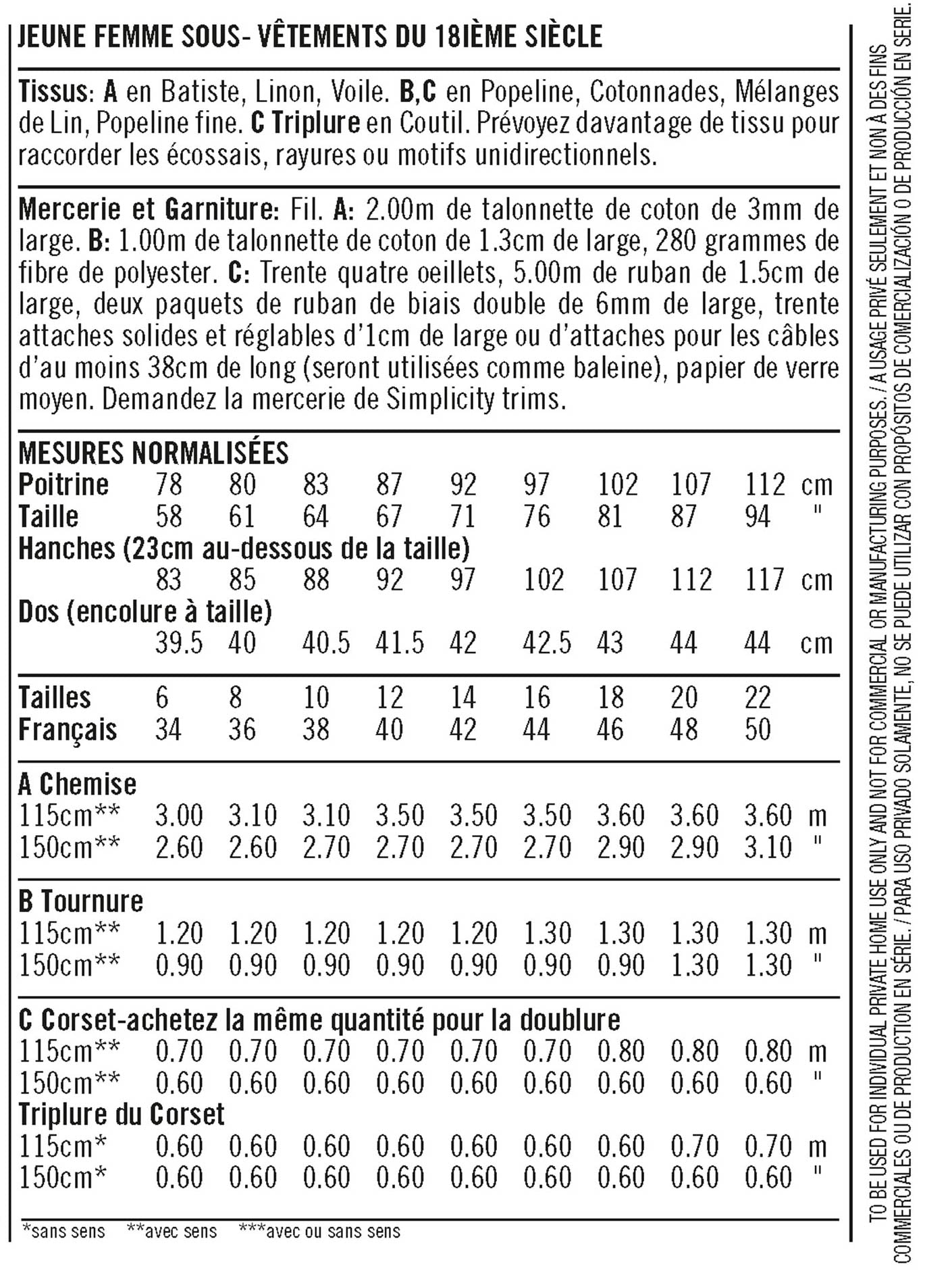 Simplicity 8162 Women s 18th Century Undergarments Sewing Patterns simplicity-8162-women-s-18th-century-undergarments-sewing-patterns